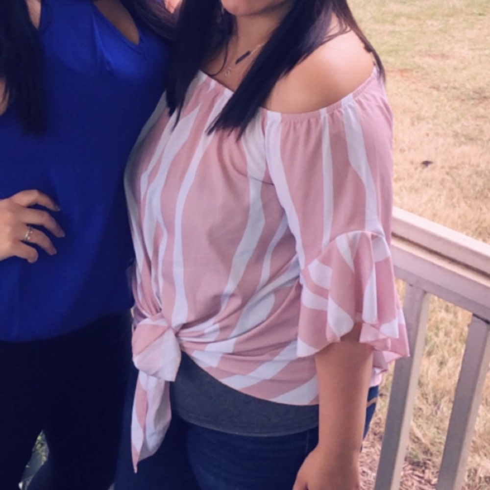 Off the shoulder top